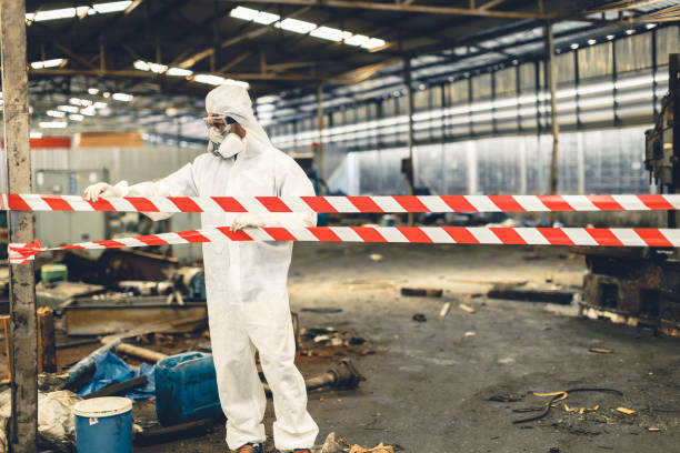 Professional Biohazard technician working in Bethel, OH